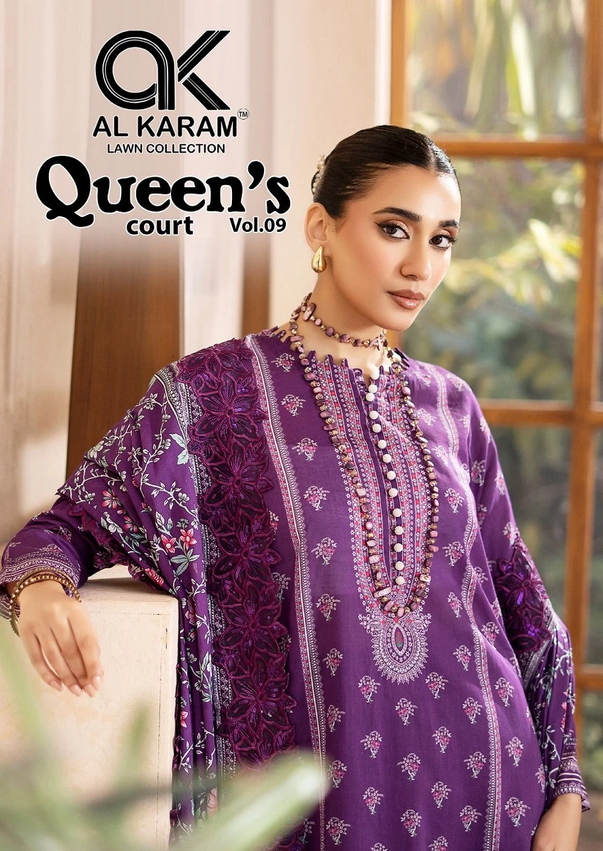 Alkaram Queens Court Vol 9
