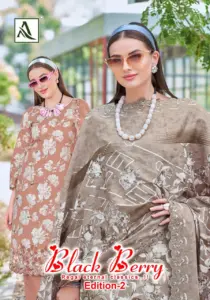 Alok Suit Black Berry 2