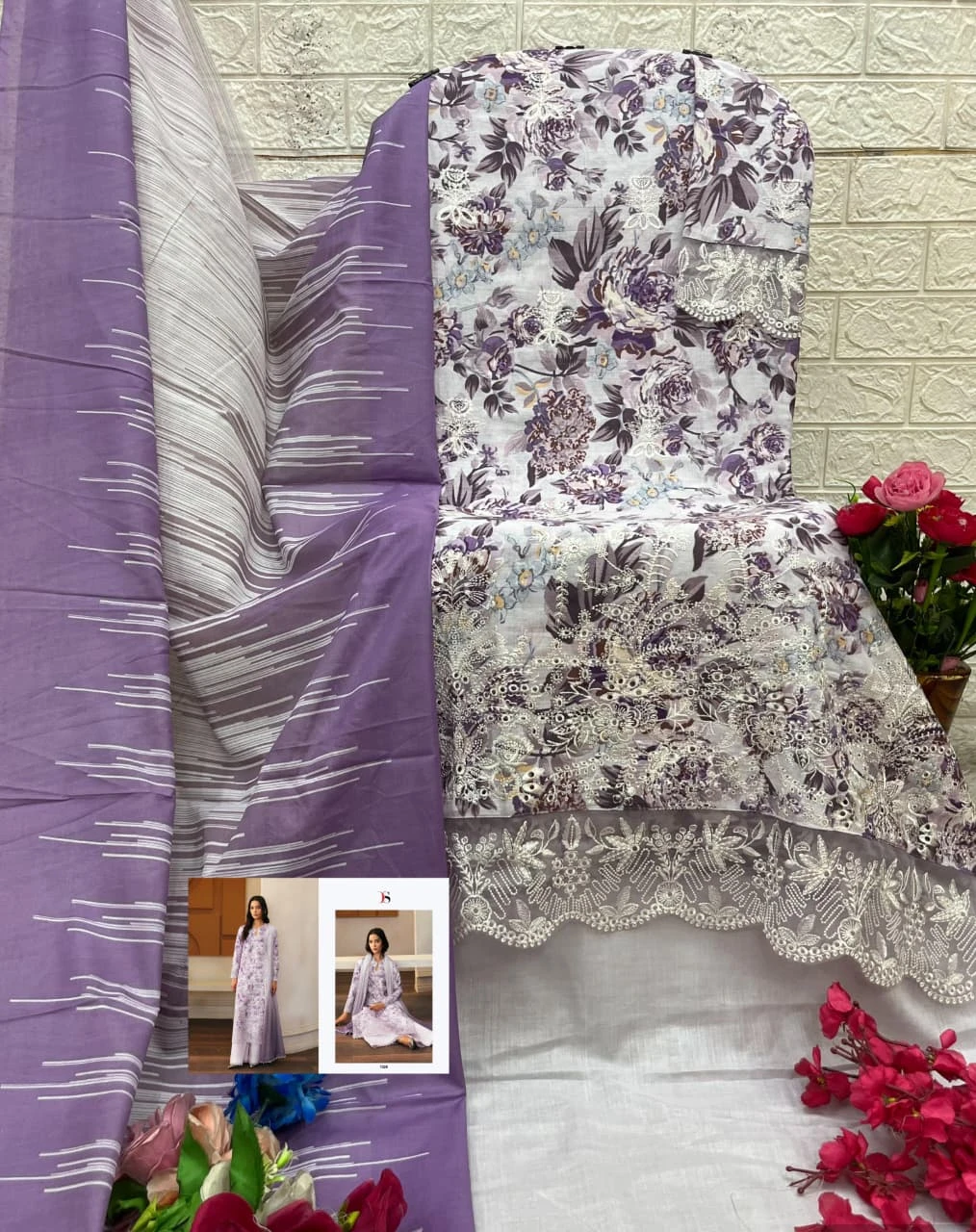 Deepsy Chikankari 25 - Cotton Dupatta - Image 13