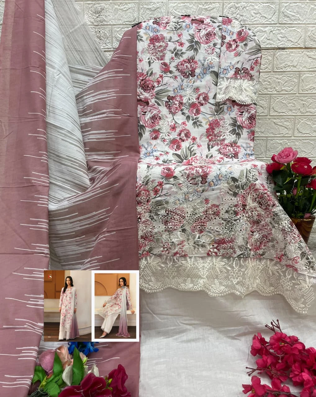 Deepsy Chikankari 25 - Cotton Dupatta - Image 16