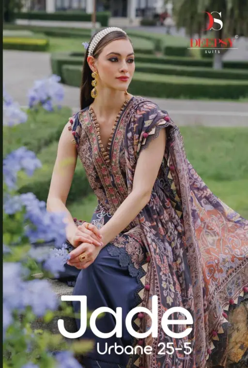 Deepsy Jade Urban Lawn 25 5 - Cotton Dupatta