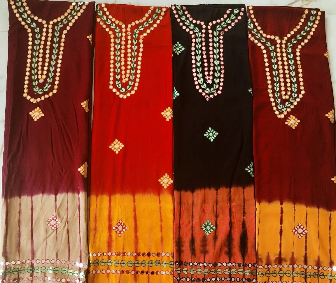 Rayon Hota Patti Work