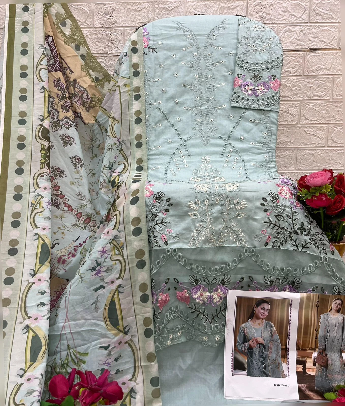 Saniya Ombré Vol 25nx D 25003 - Image 3