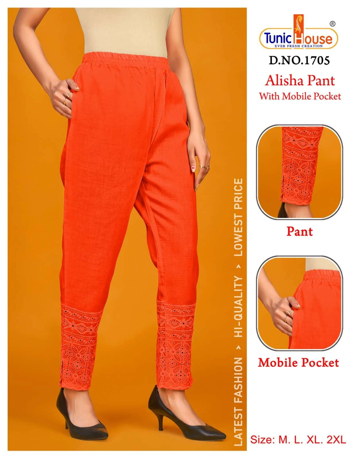 Tunic Alisha Pant Chikankari Collection - Image 3
