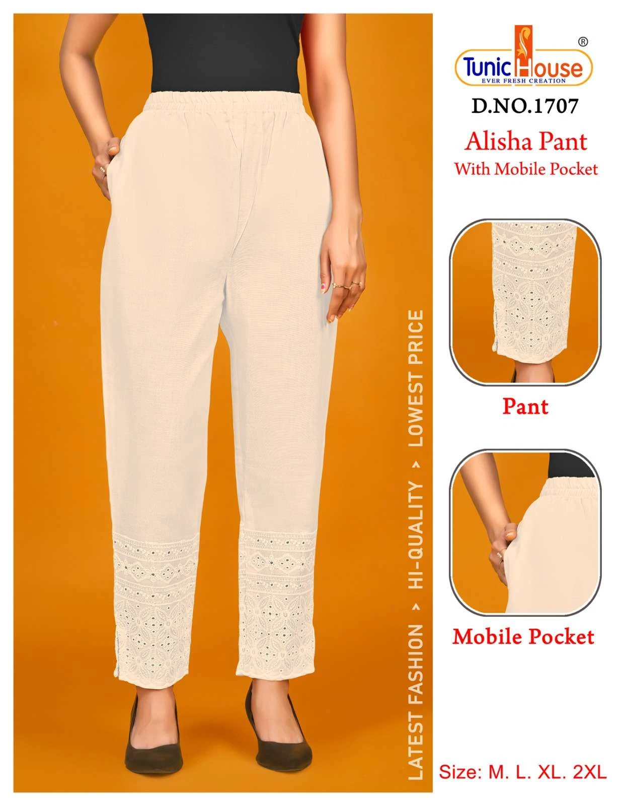 Tunic Alisha Pant Chikankari Collection - Image 9