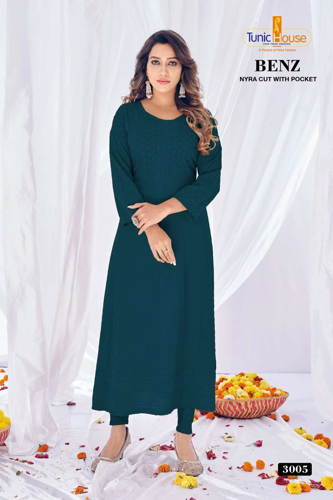 Tunic Benz Chikankari Collection - Image 8