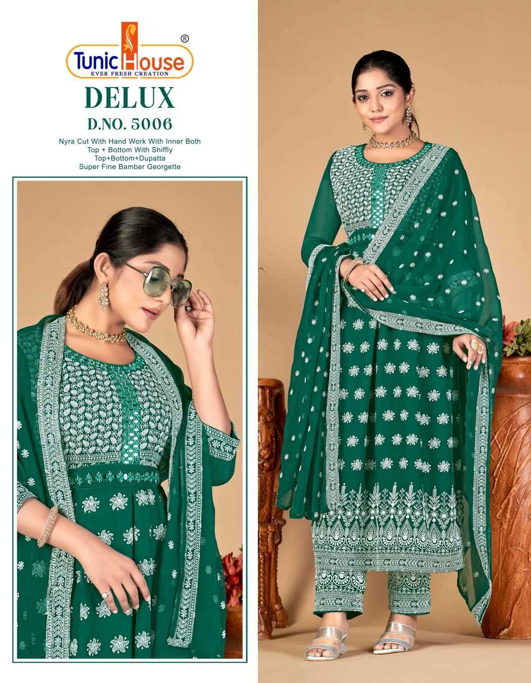 Tunic Deluxe Chikankari Collection - Image 2