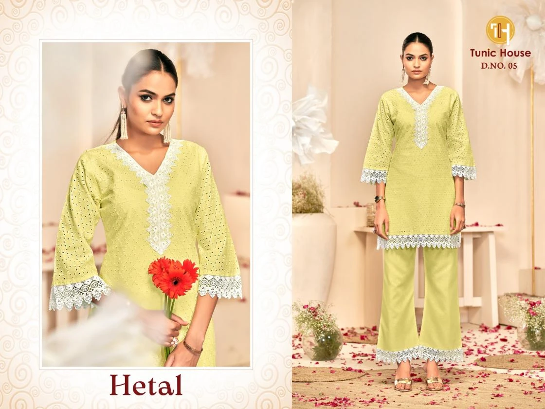 Tunic Hetal Chikankari Collection - Image 5