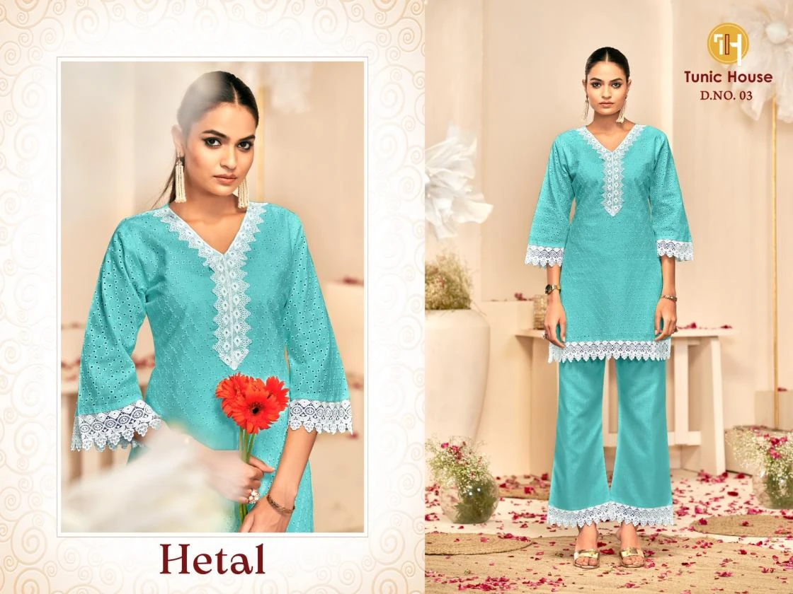Tunic Hetal Chikankari Collection - Image 6