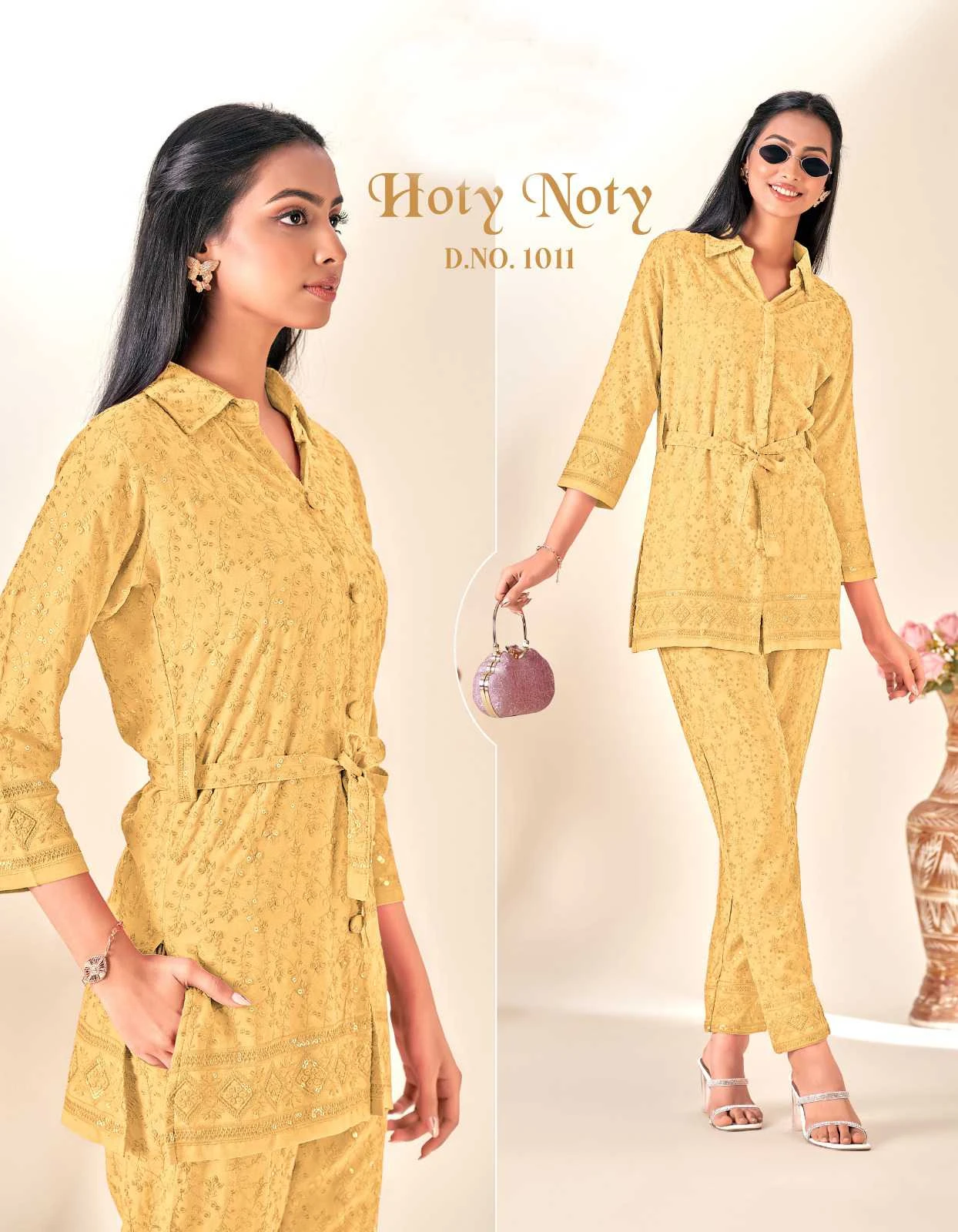 Tunic Hoty Noty Chikankari Collection - Image 2
