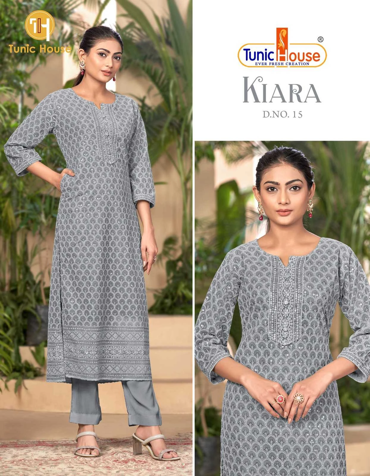 Tunic Kiara 2 Chikankari Collection - Image 5