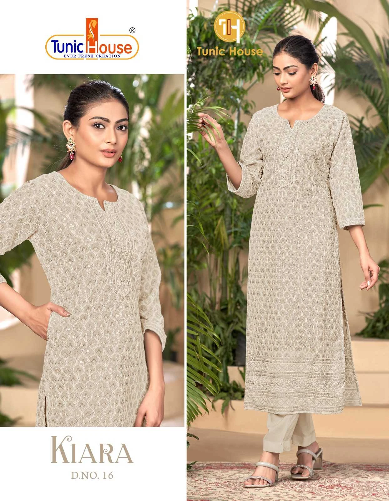 Tunic Kiara 2 Chikankari Collection - Image 6