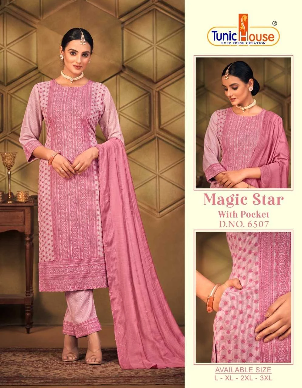 Tunic Magic Star Chikankari Collection - Image 10