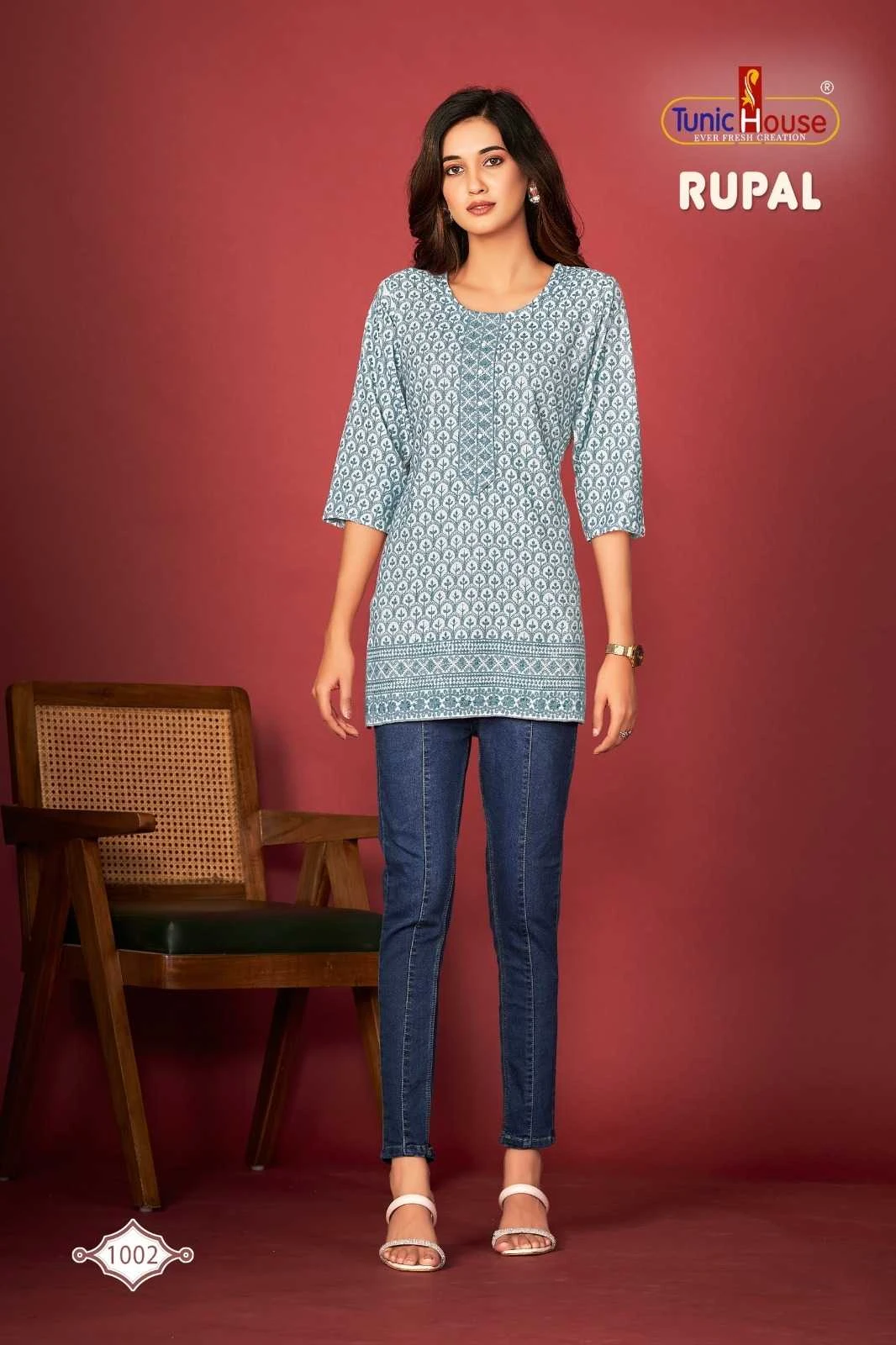 Tunic Rupal Chikankari Collection