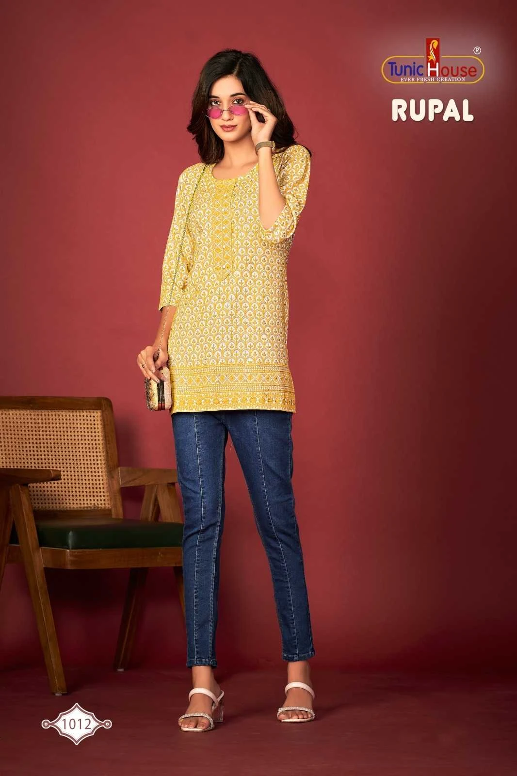 Tunic Rupal Chikankari Collection - Image 3
