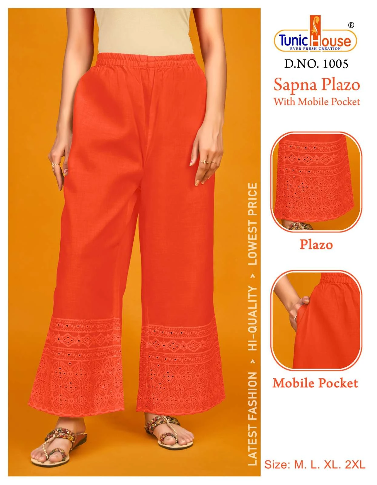 Tunic Sapna Plazo Chikankari Collection - Image 6