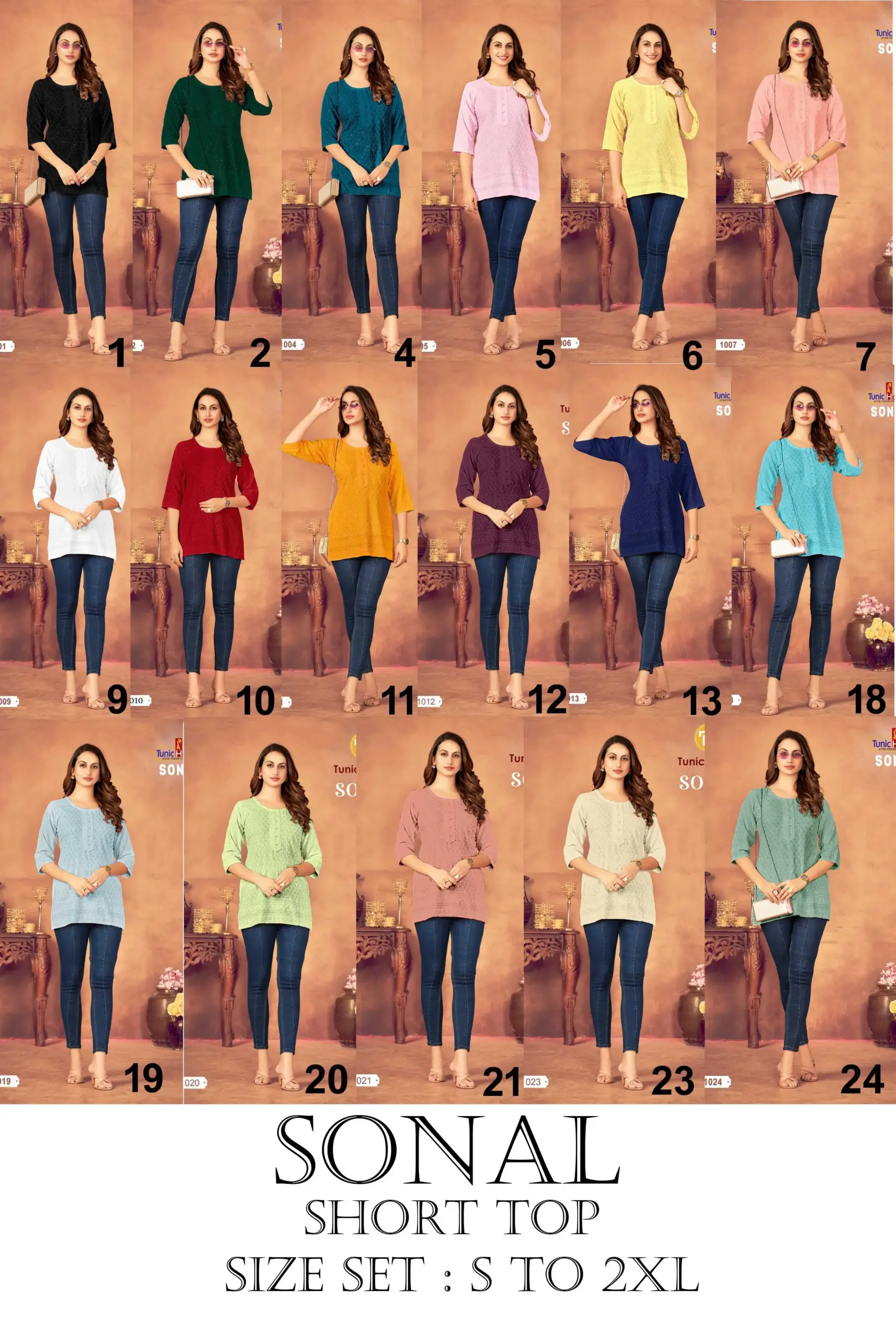 Tunic Sonal Chikankari Collection - Image 11