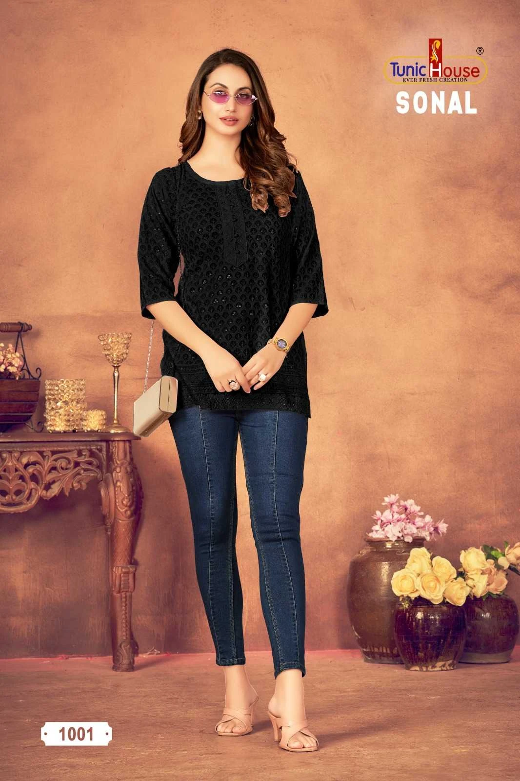 Tunic Sonal Chikankari Collection - Image 2