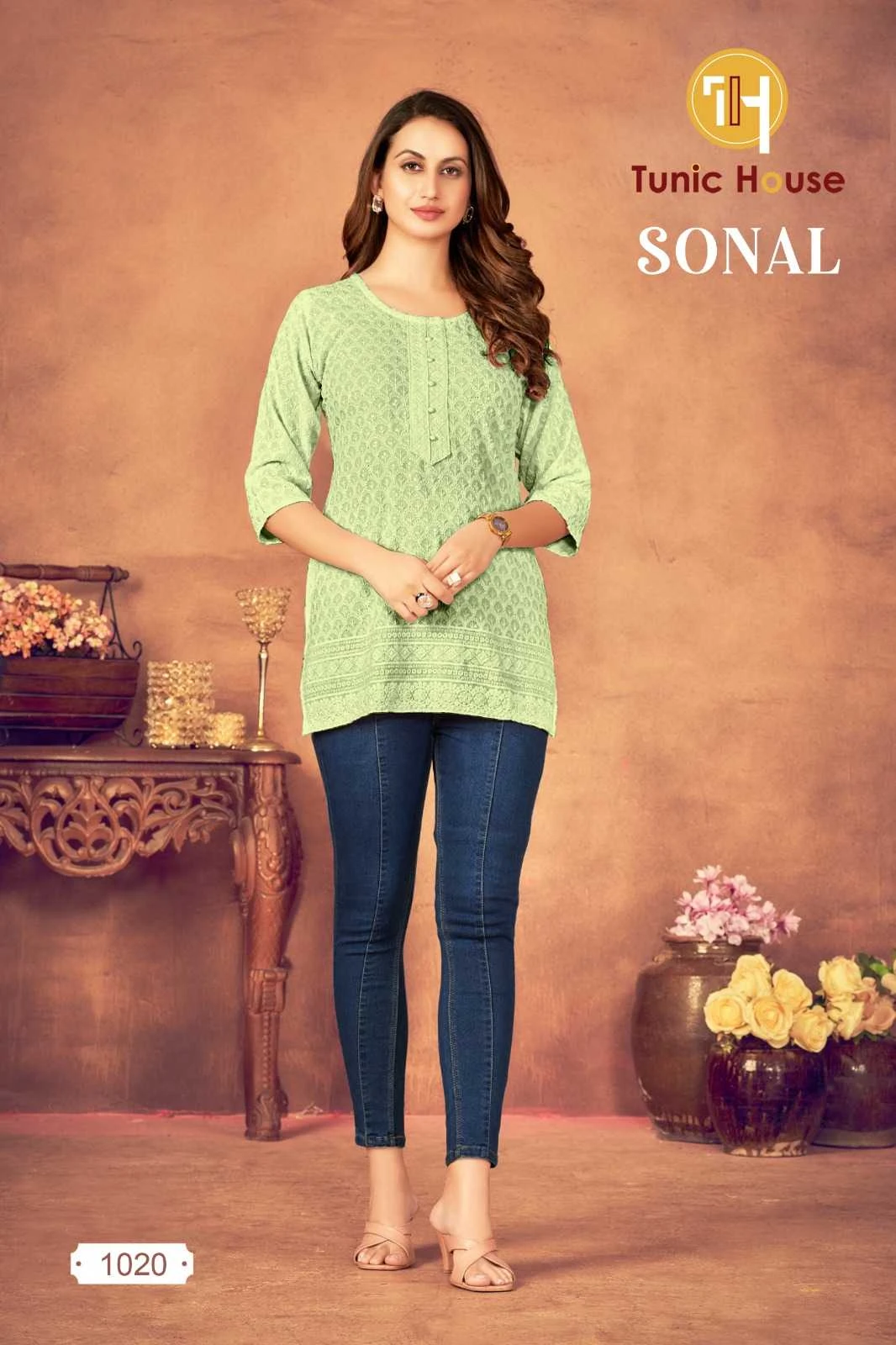 Tunic Sonal Chikankari Collection - Image 7