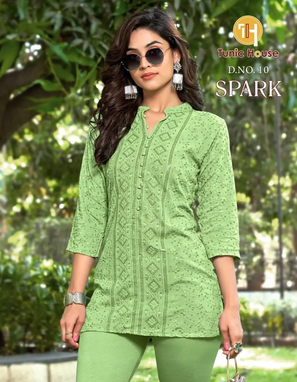 Tunic Spark Chikankari Collection