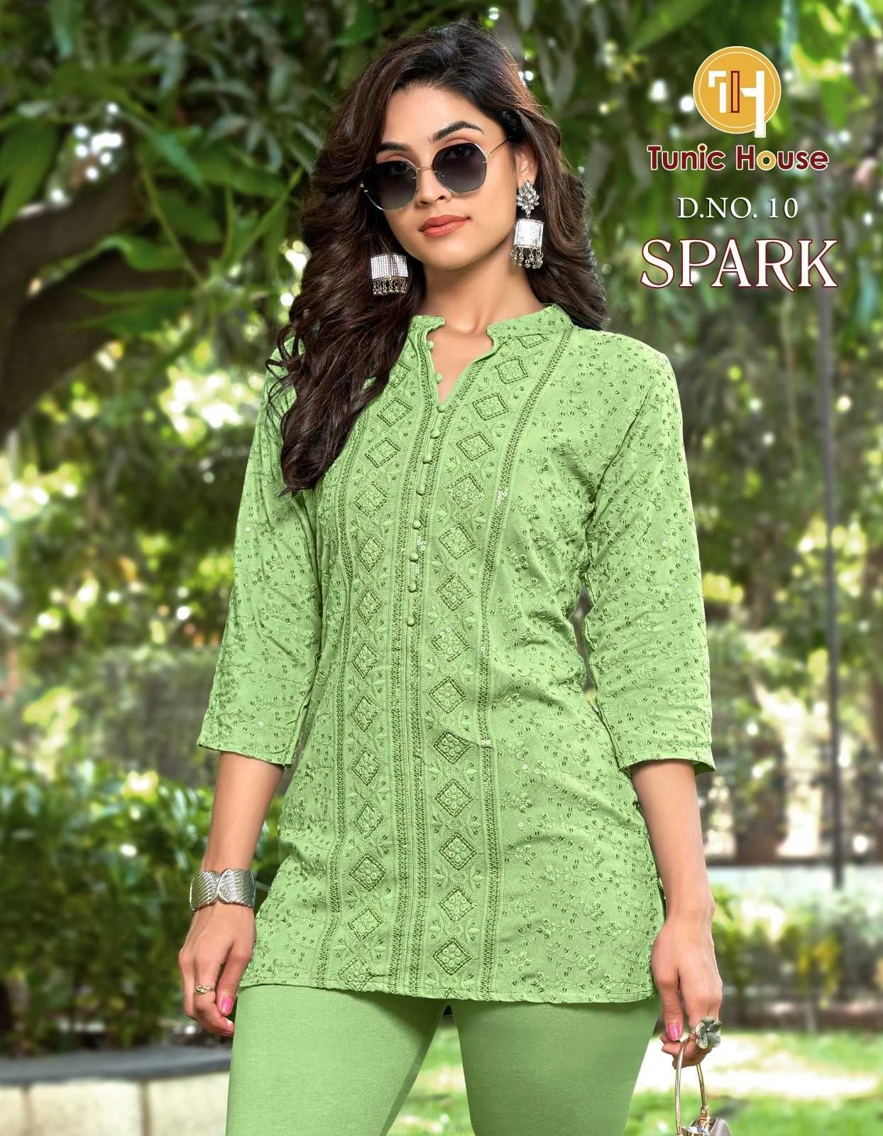 Tunic Spark Chikankari Collection