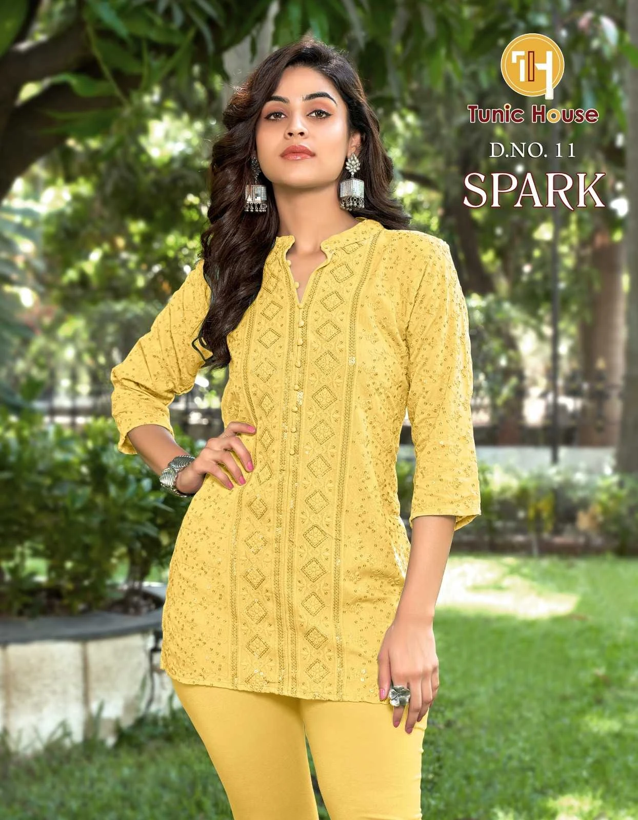 Tunic Spark Chikankari Collection - Image 11