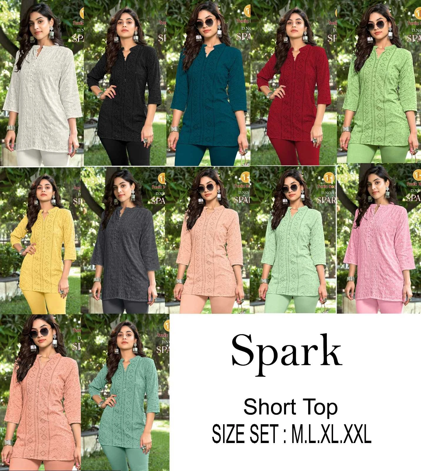 Tunic Spark Chikankari Collection - Image 2