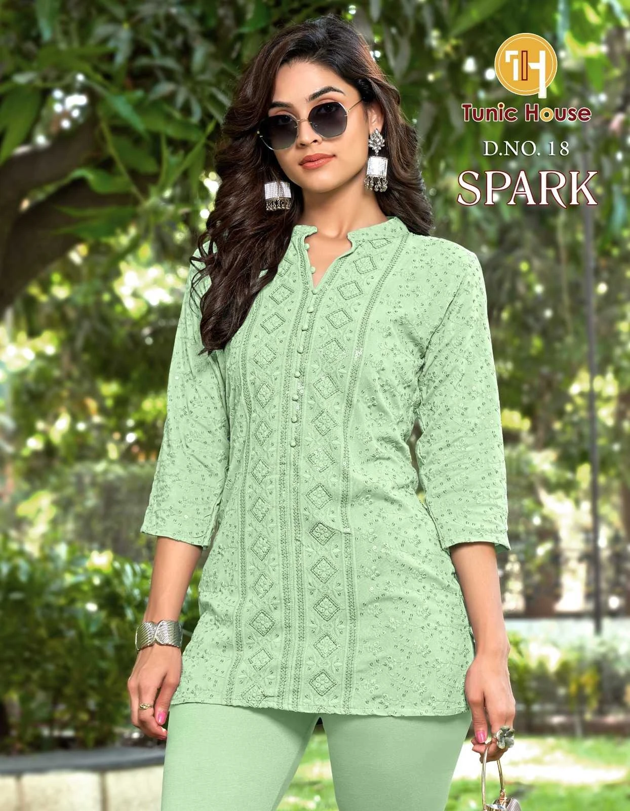 Tunic Spark Chikankari Collection - Image 3