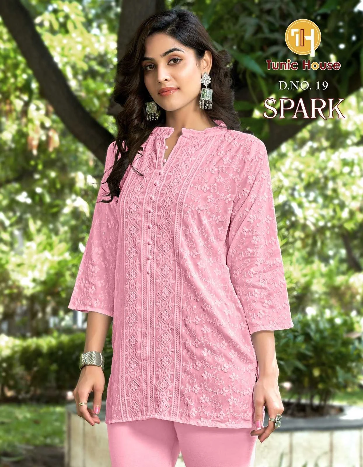 Tunic Spark Chikankari Collection - Image 4