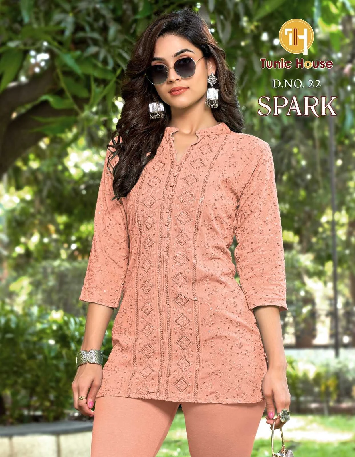 Tunic Spark Chikankari Collection - Image 5