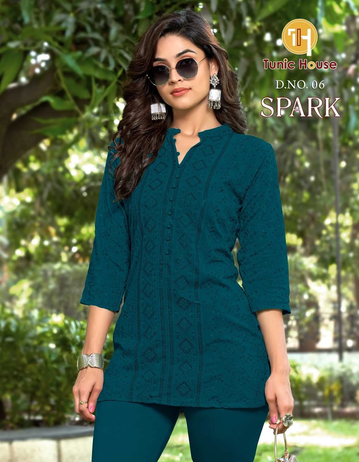 Tunic Spark Chikankari Collection - Image 9