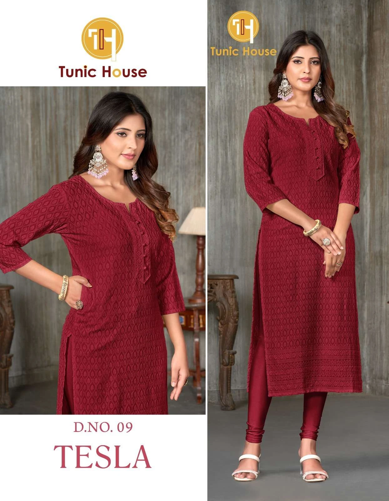 Tunic Tesla Chikankari Collection - Image 7