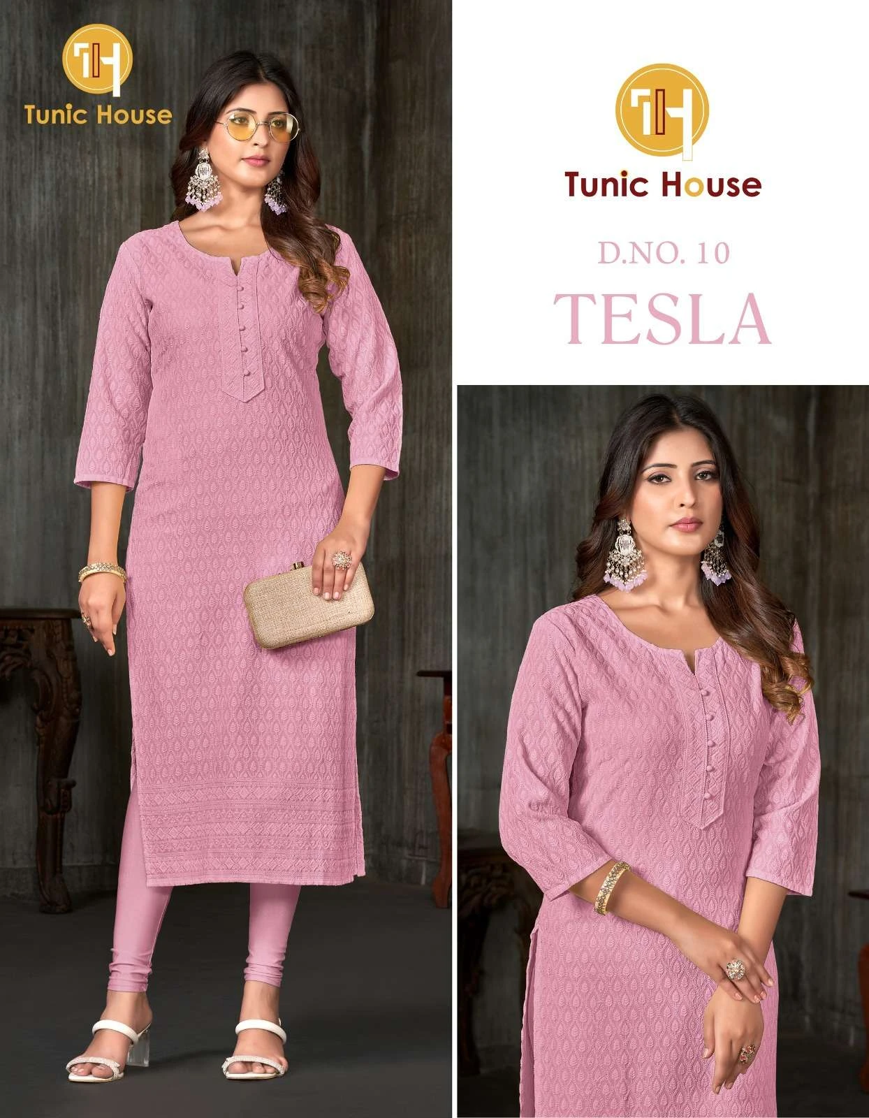 Tunic Tesla Chikankari Collection - Image 8