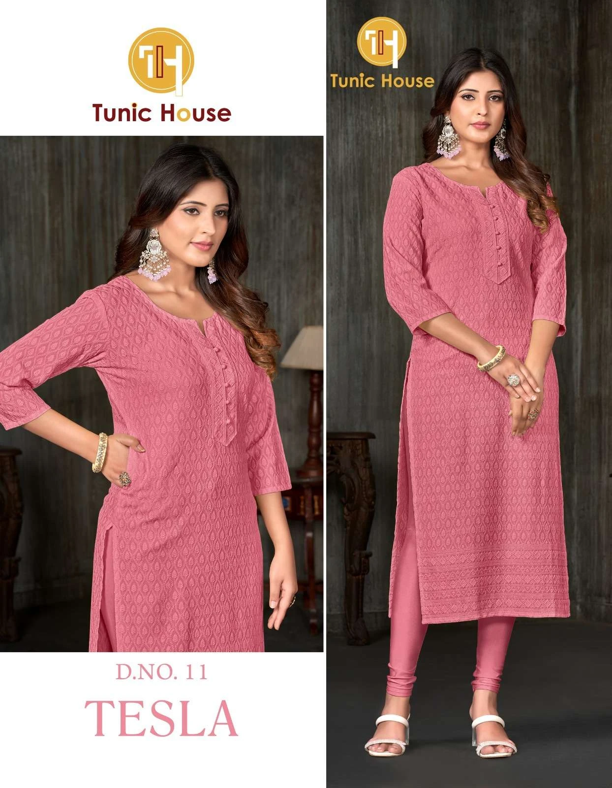 Tunic Tesla Chikankari Collection - Image 9