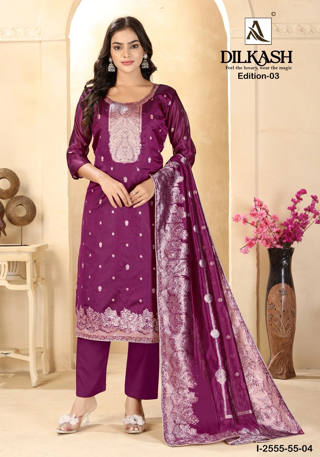 Alok Suit Dilkash 3 - Image 2