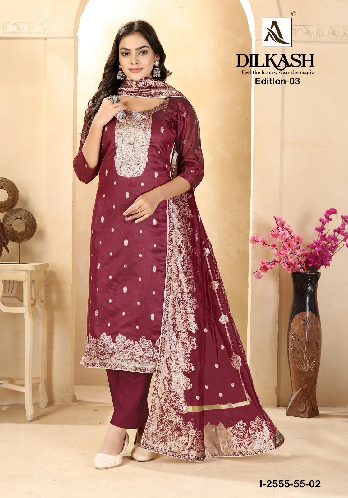 Alok Suit Dilkash 3 - Image 3