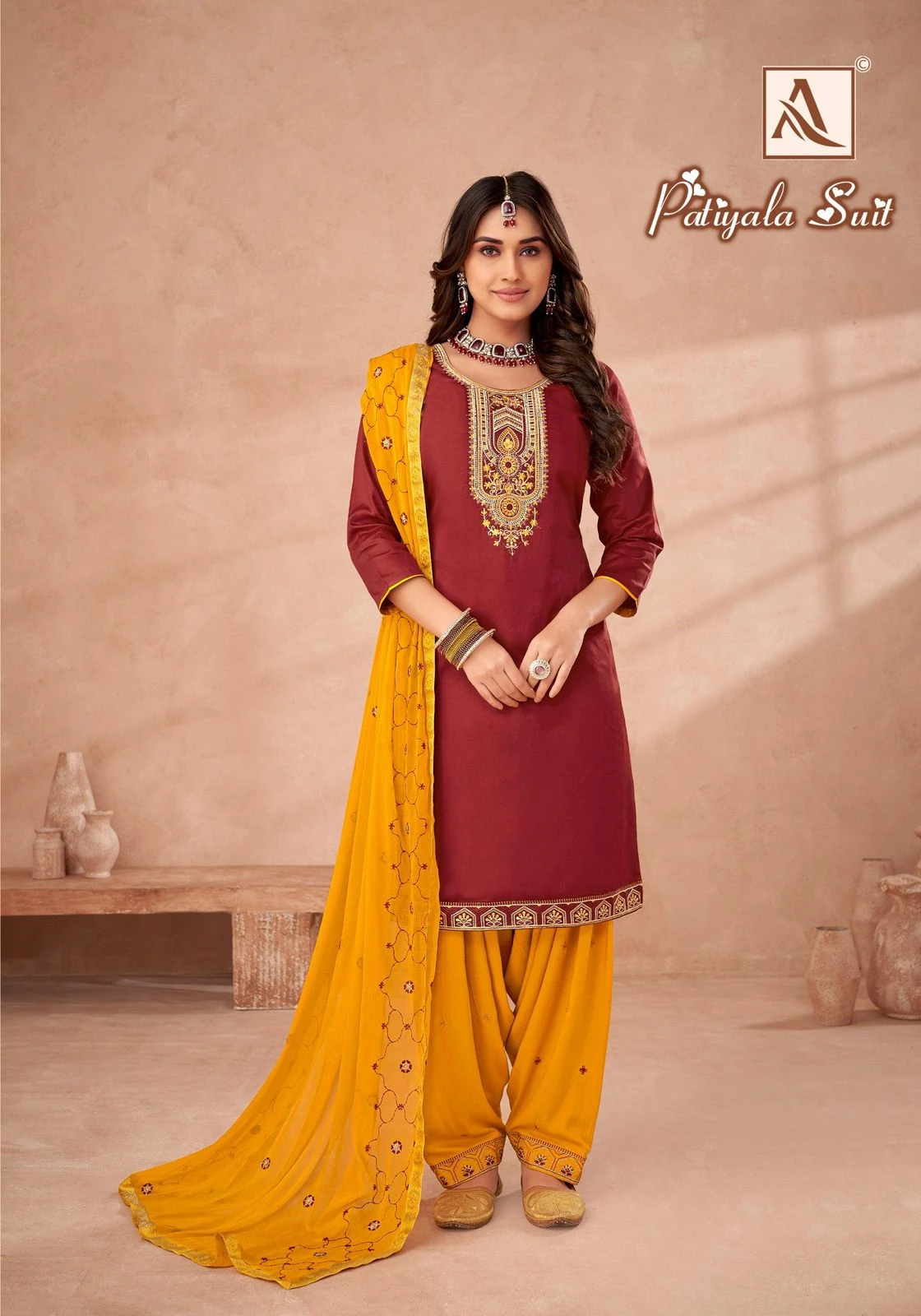 Alok Suit New Designer Suits Patiyala Suit - Image 5
