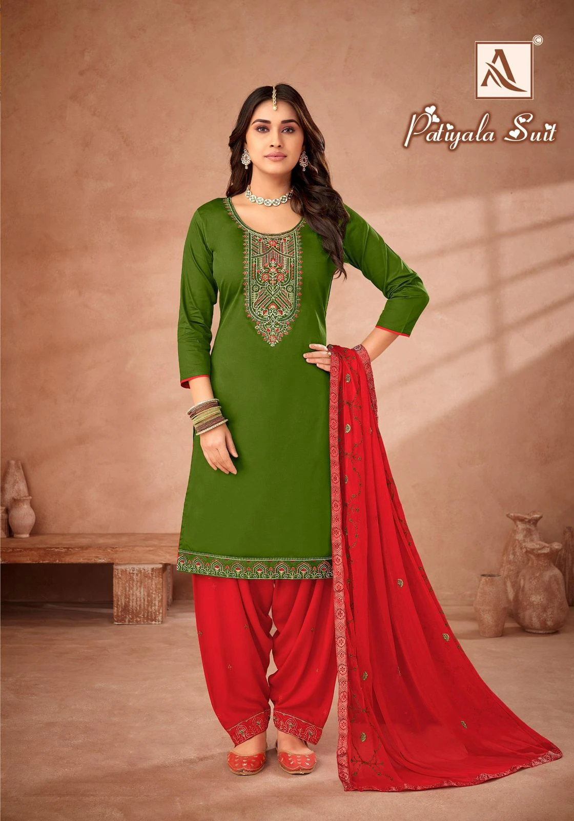 Alok Suit New Designer Suits Patiyala Suit - Image 6
