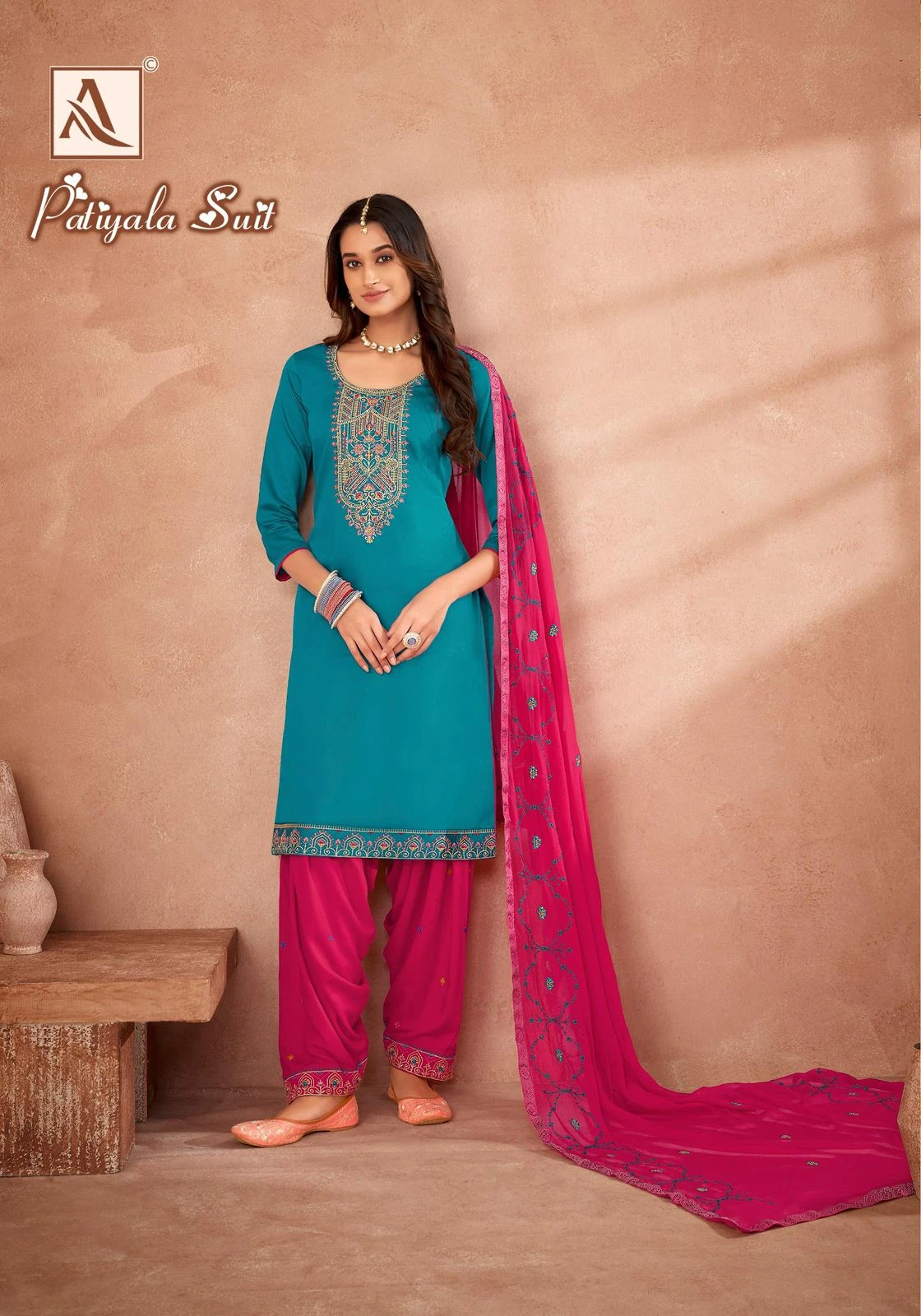 Alok Suit New Designer Suits Patiyala Suit - Image 7
