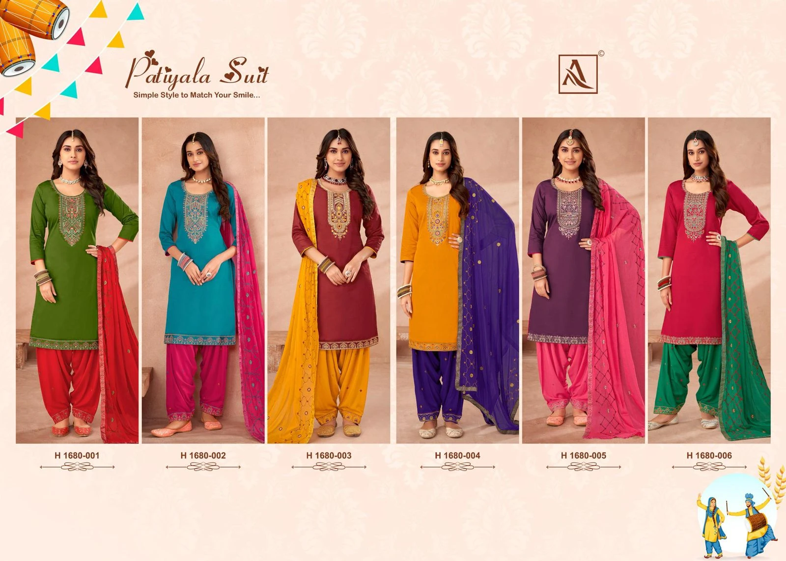 Alok Suit New Designer Suits Patiyala Suit - Image 8