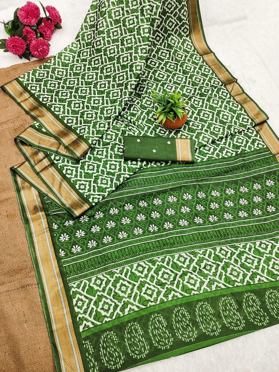 Balaji Ajrakh Block Print