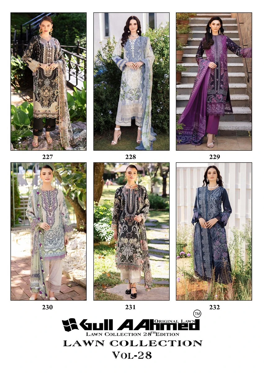 GullAhmed Lawn Vol 28 - Image 8