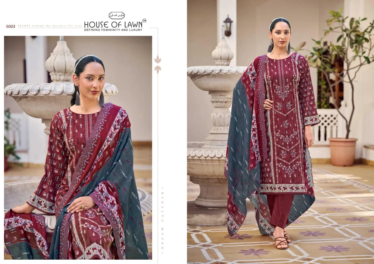 House Of Lawn Bin Saeed 4 Top Dup Work - Image 2