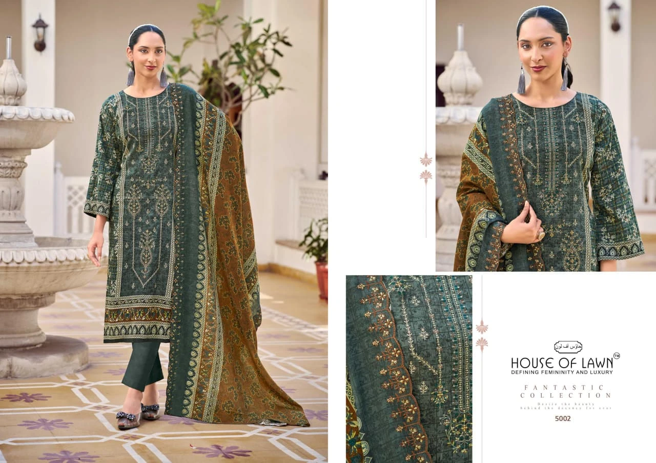 House Of Lawn Bin Saeed 4 Top Dup Work - Image 3