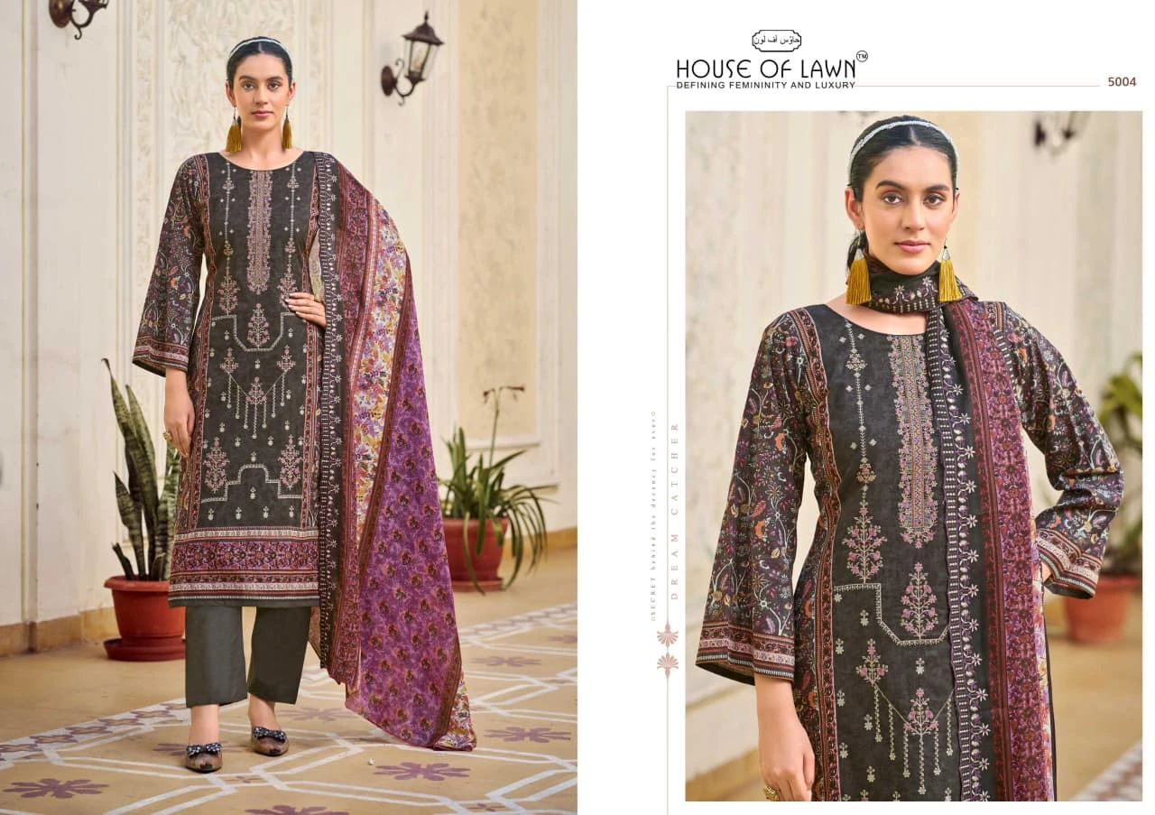 House Of Lawn Bin Saeed 4 Top Dup Work - Image 4