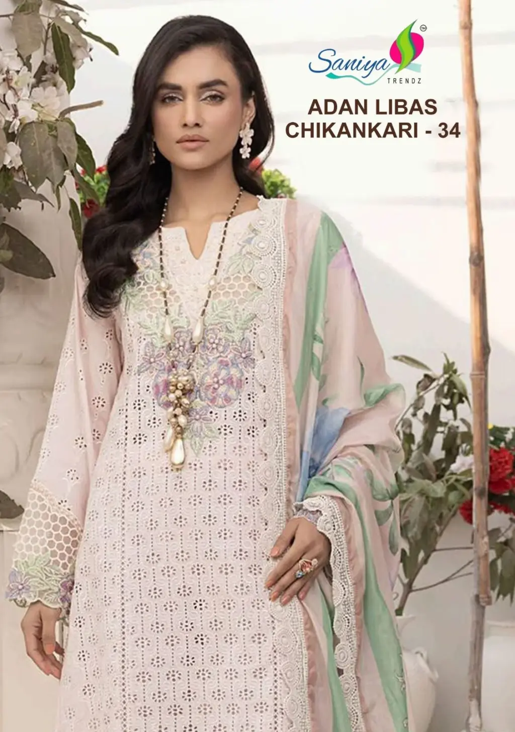Saniya Adan Libas Chikankari Vol-34