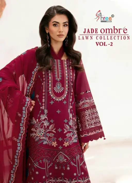 Shree Fabs Jade Ombre Lawn Collection Vol-2