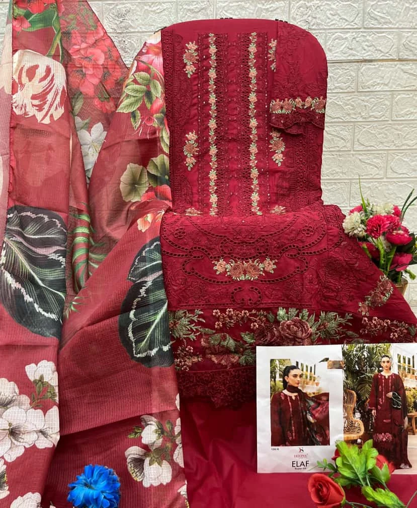 Deepsy Elaf Luxury Super Hit Lawn D 1292