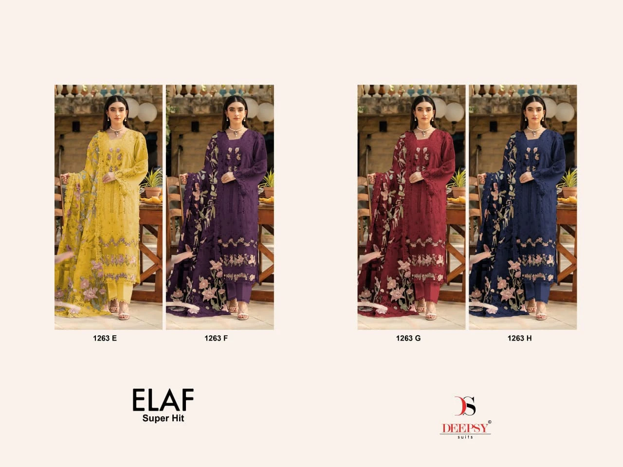 Deepsy Elaf Luxury Super Hit Lawn D 1263 Dark Chart