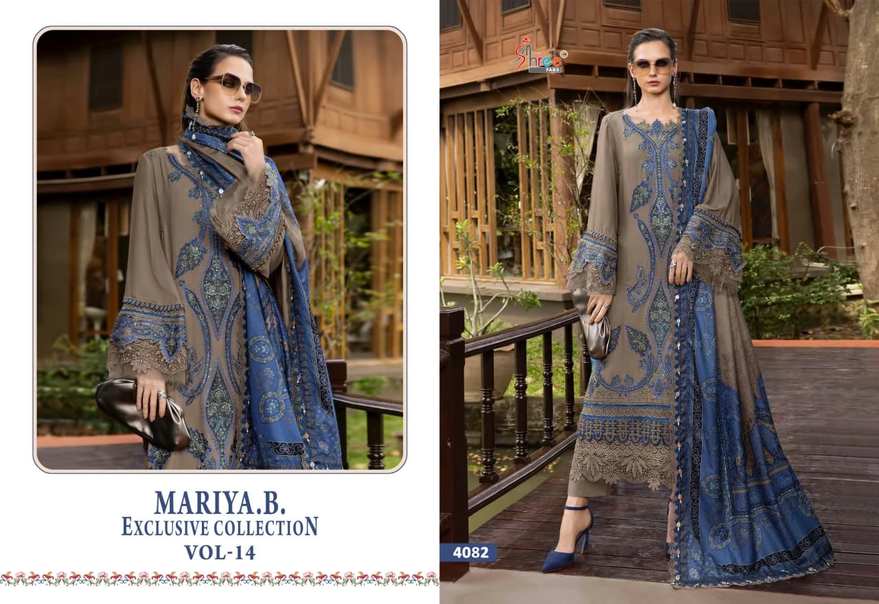 Shree Fabs Maria B Exclusive Collection Vol 14